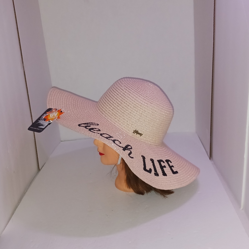Lucky 7  Paper Sun Hat - NWT